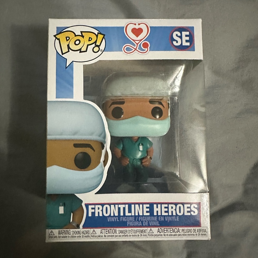 Funko Pop Frontline Heroes - Blue and White